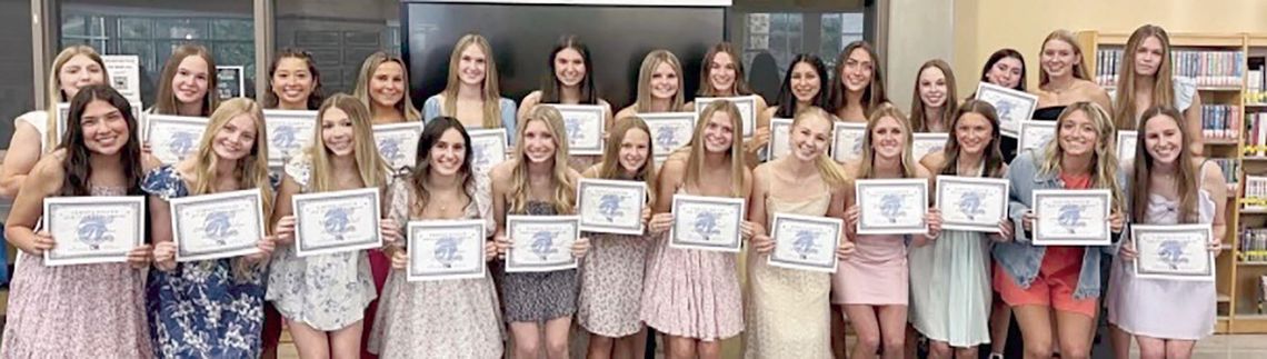 Boerne Champion Girls Soccer Awards Ceremony