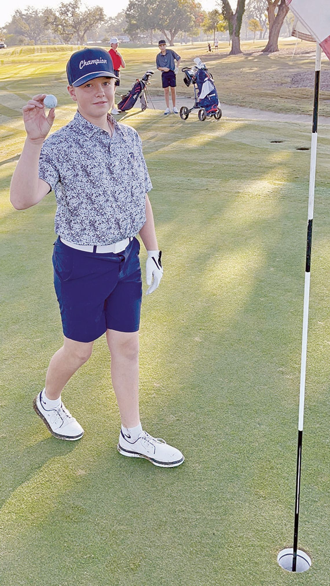 Boerne Champion’s Hardgrave aces No. 3 hole at Riverside GC Boerne Champion’s Hardgrave aces No. 3 hole at Riverside GC