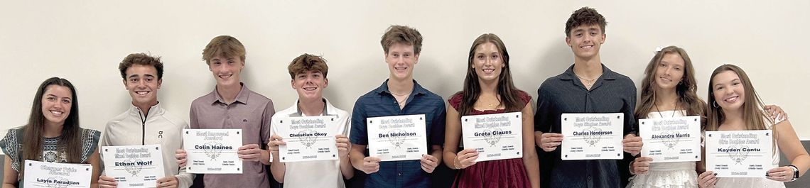 Boerne Champion Team Tennis Awards Ceremony