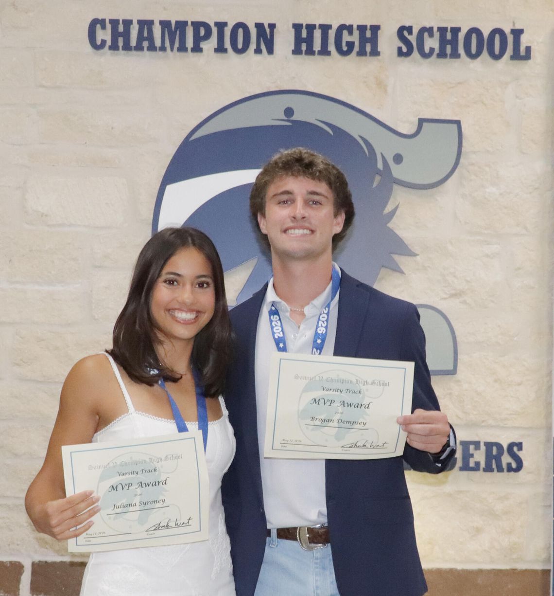 BOERNE CHAMPION TRACK MVPS BOERNE CHAMPION TRACK MVPS