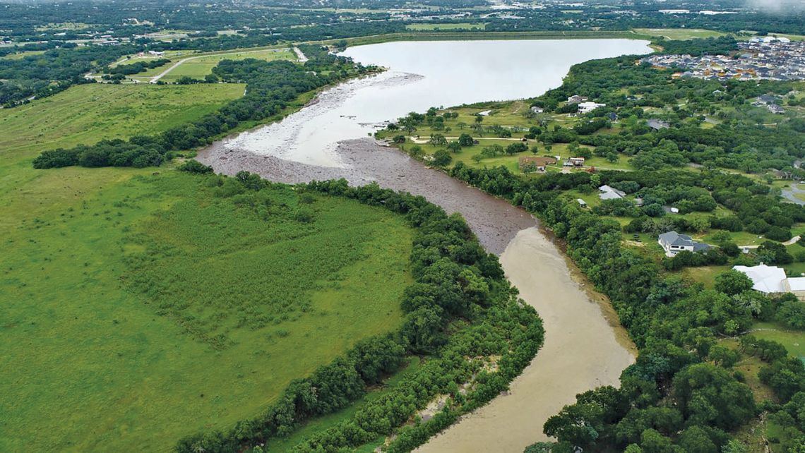 Boerne City Lake jumps nearly 10 feet Boerne City Lake jumps nearly 10 feet