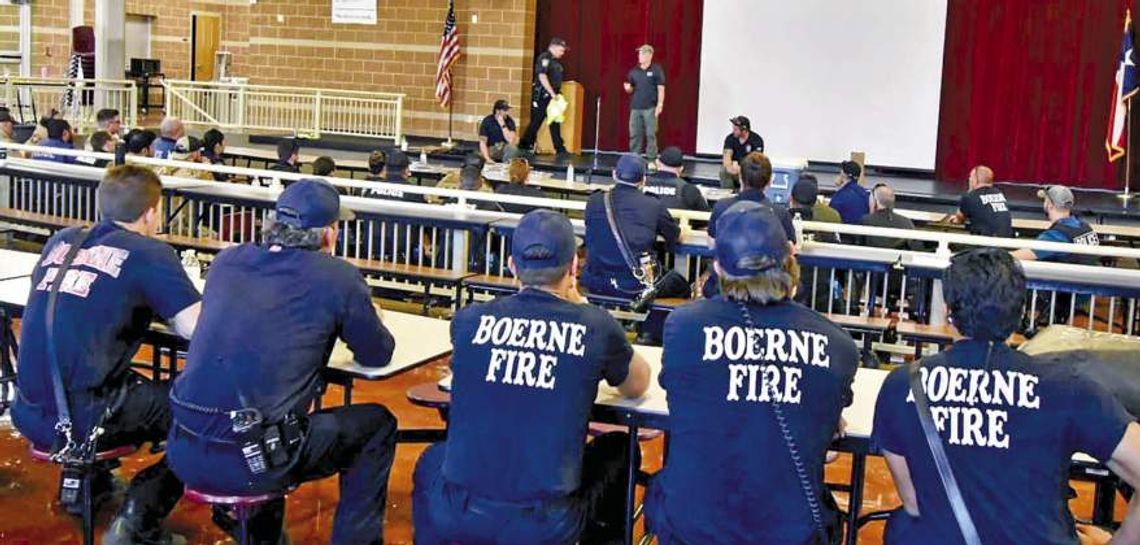 Boerne forces engage in active shooter training