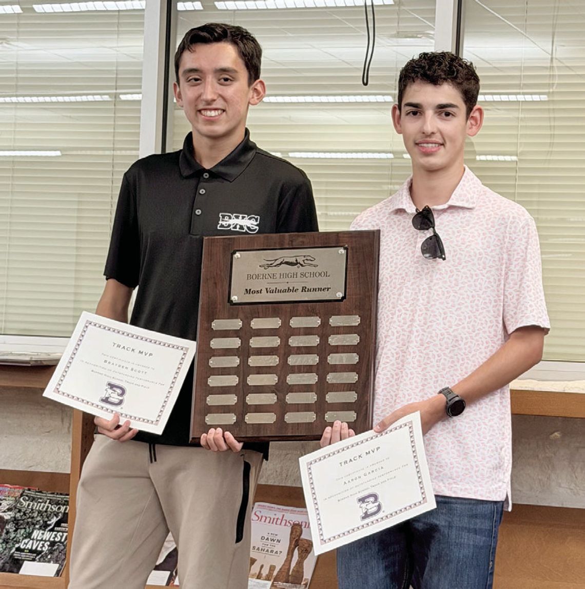 Boerne High Track and Field Awards Ceremony 2026