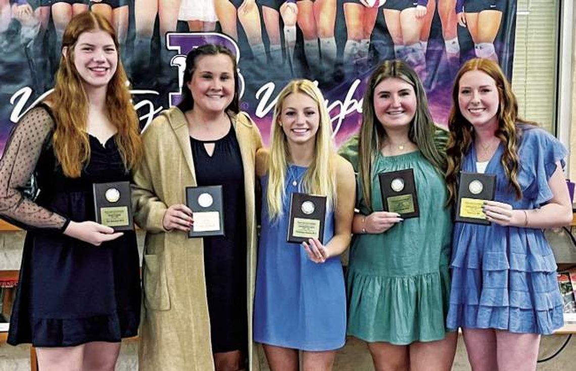 Boerne High Volleyball Awards Ceremony