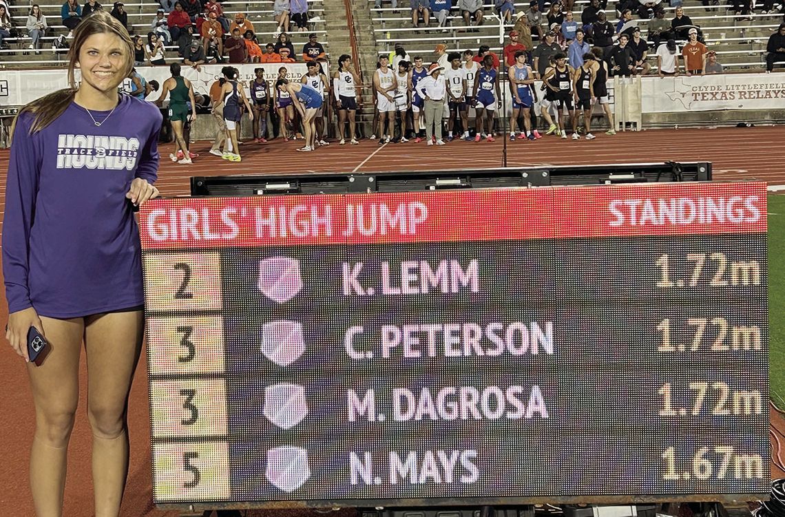 Boerne ISD athletes compete at Texas Relays