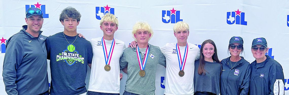 Boerne ISD athletes earn two bronze medals at state tennis tournament