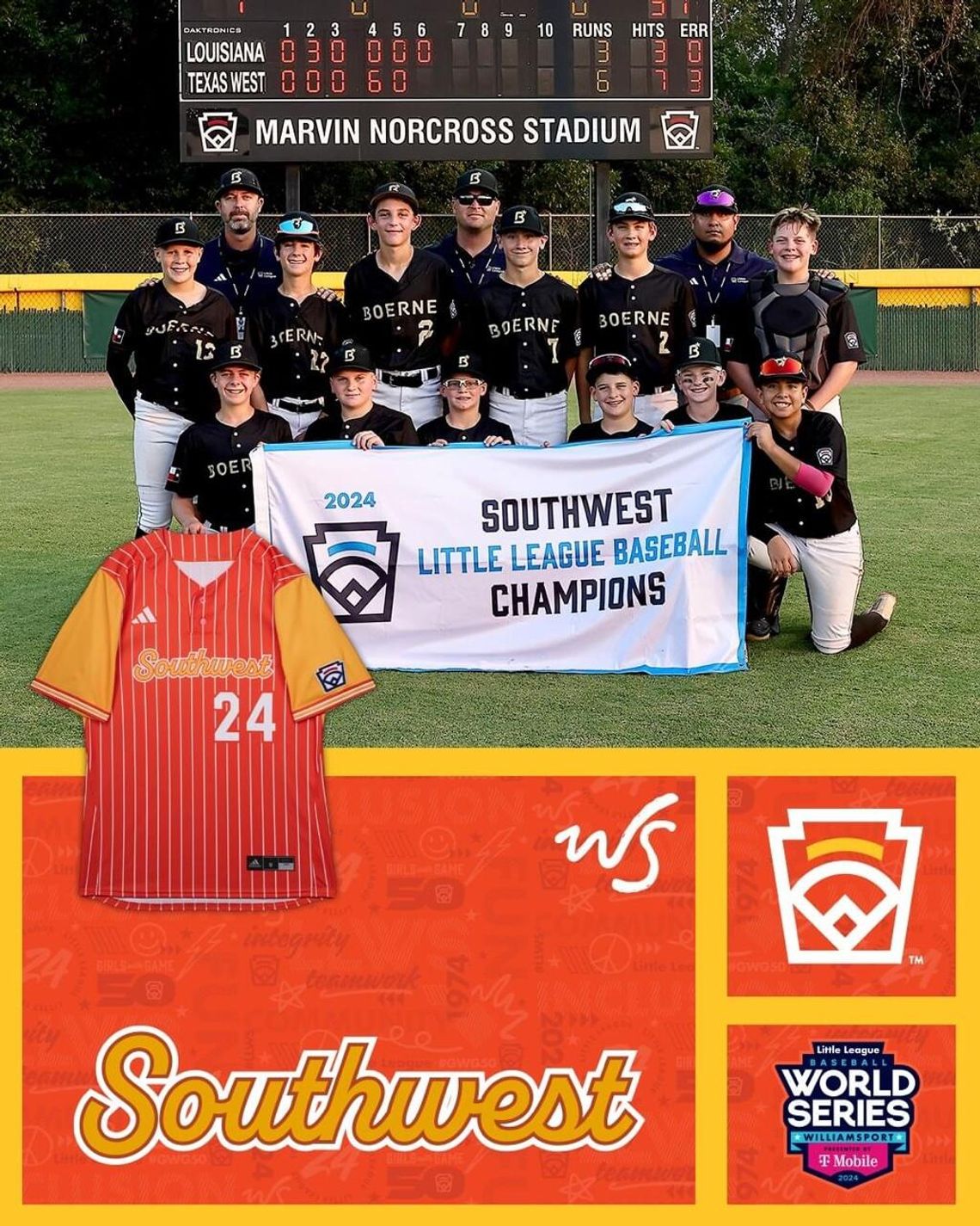 Boerne Little League team advances to U.S. title game Saturday