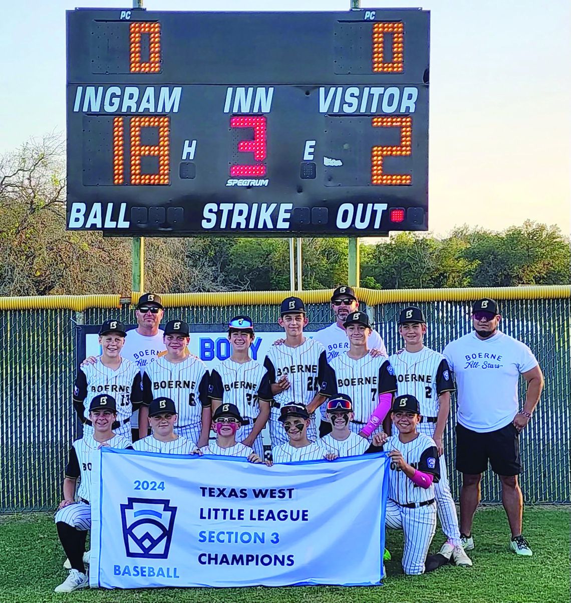 Boerne Little Leaguers headed to state tournament