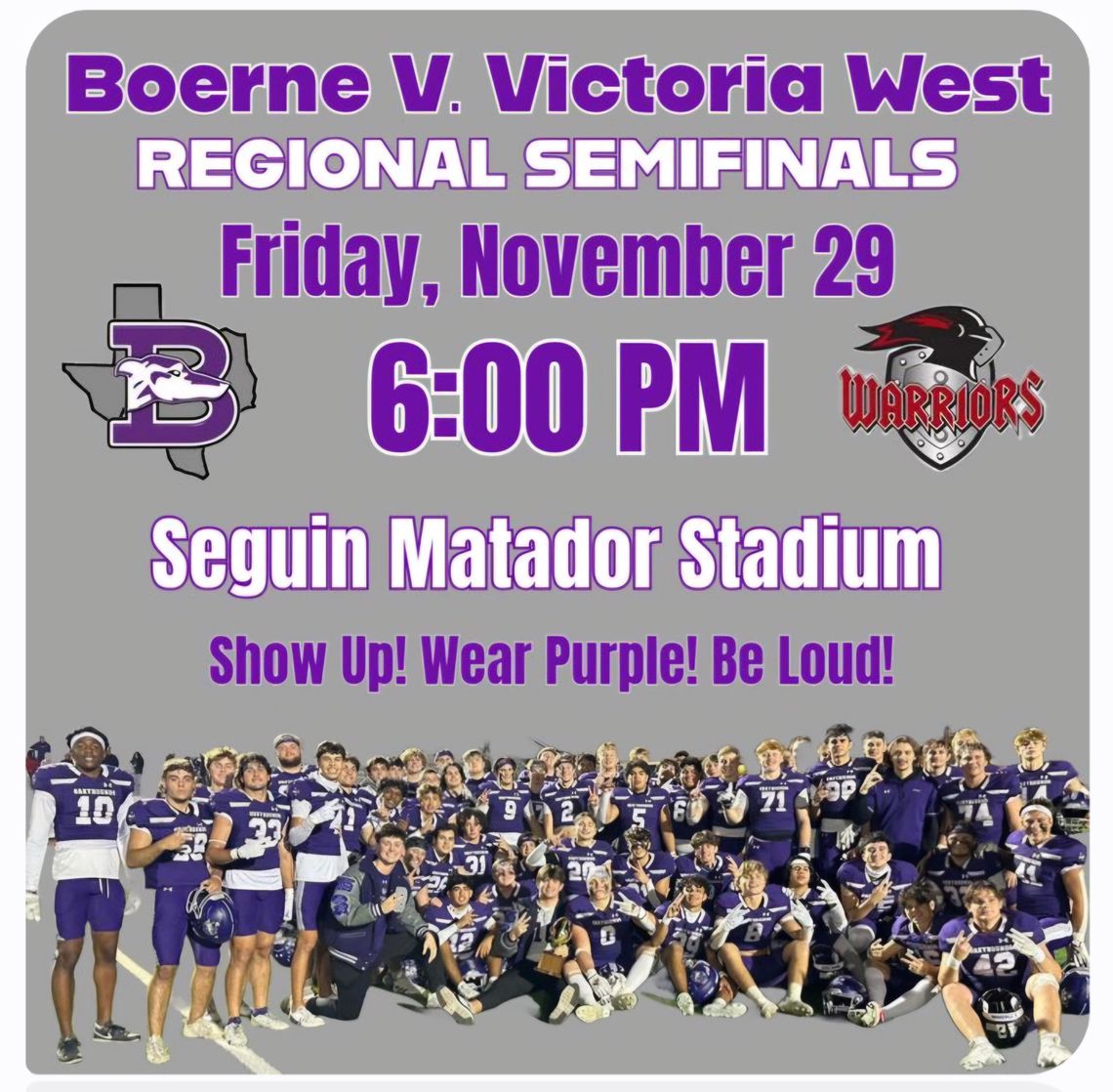 Boerne playoffs, round three on Friday