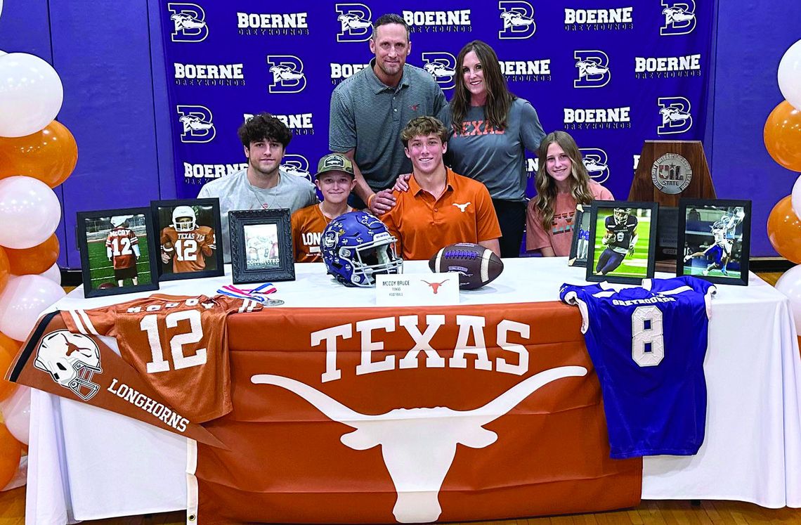 Bruce signs with University of Texas