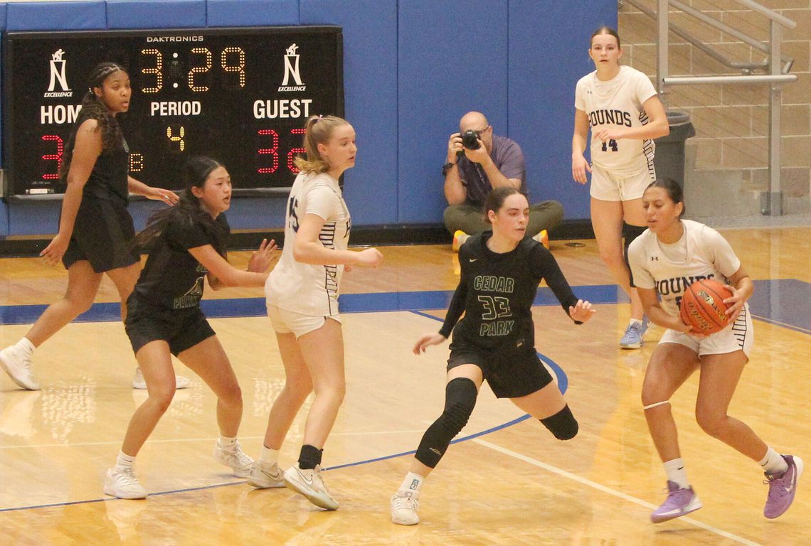 Cedar Park rallies late to defeat Lady Greyhounds