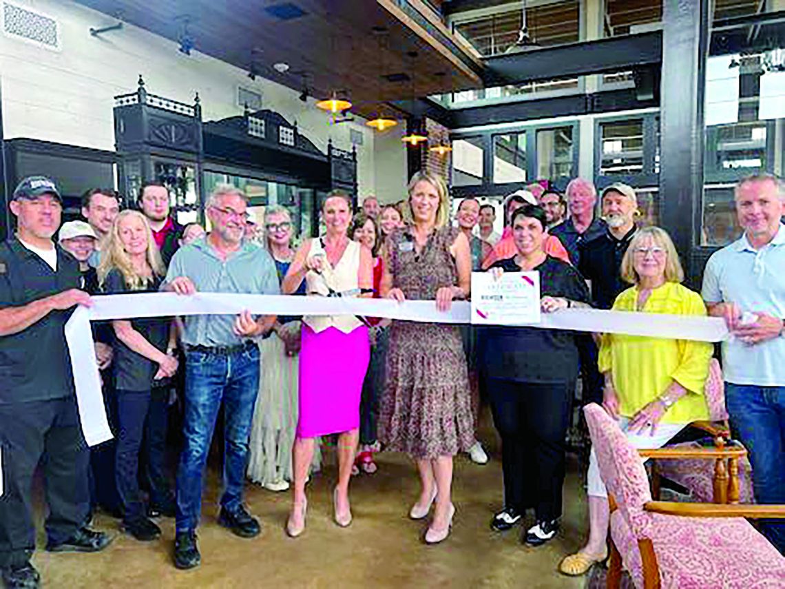 Chamber helps Richter celebrate four years