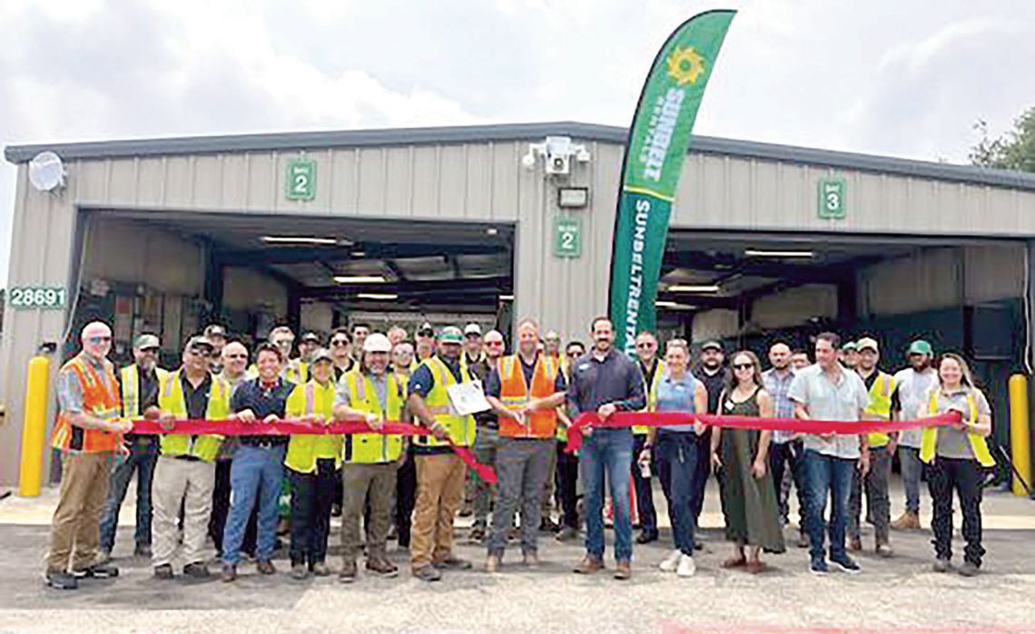 Chamber marks Sunbelt Rentals opening