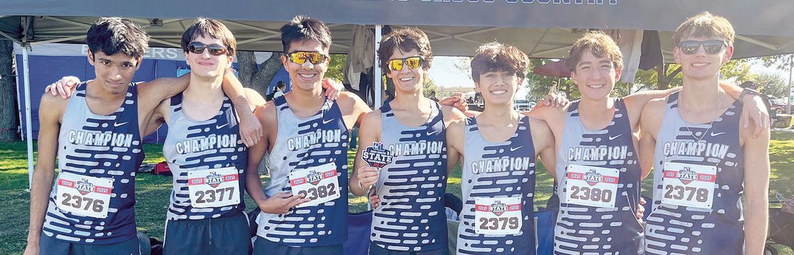 Champion boys, girls teams place top 10 at state cross country meet