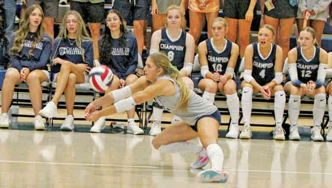 Champion picks up win on newly furbished Charger gym floor Champion picks up win on newly furbished Charger gym floor