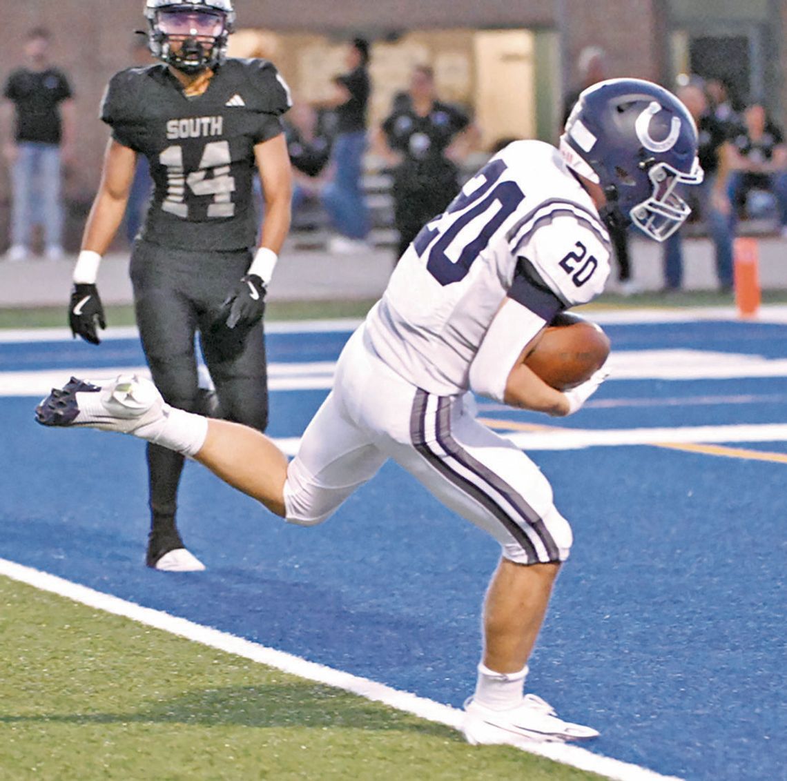 Champion pounds Laredo United South 58-10 in opener