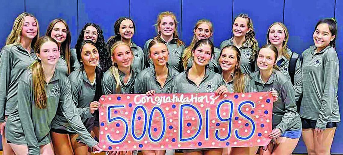 Champion’s Perez records 500th dig