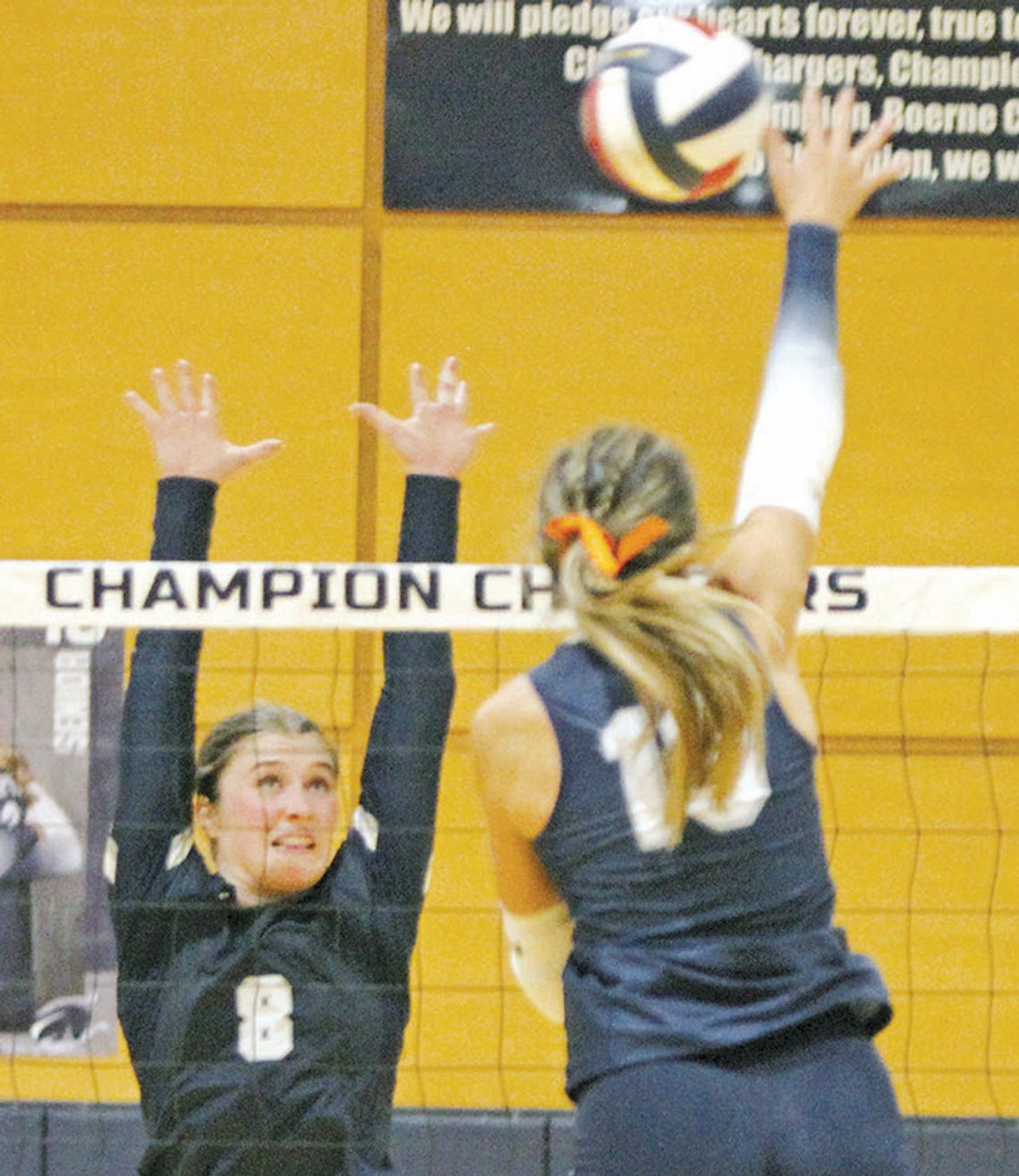 Champion volleyball picks up non-district win over Madison