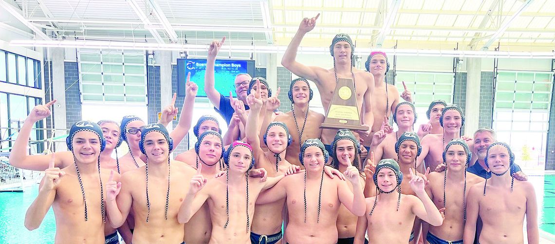 Champion water polo wins second straight regional title