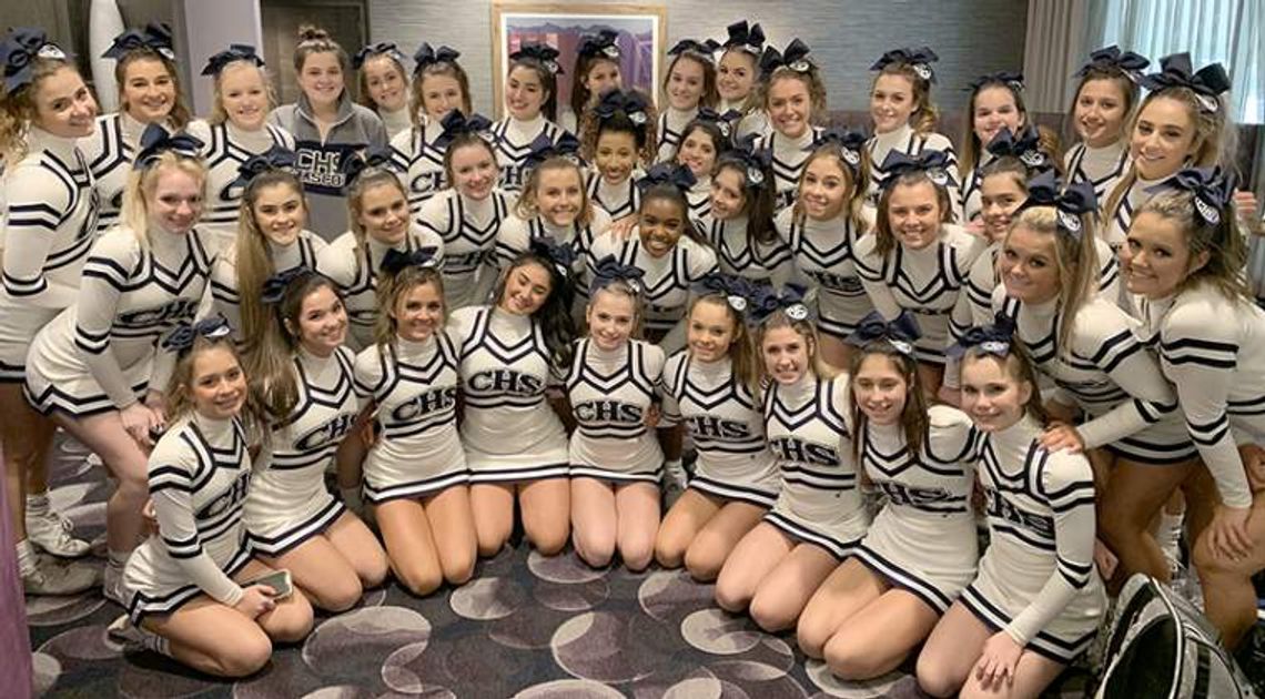 Charger cheerleaders shine at state competition