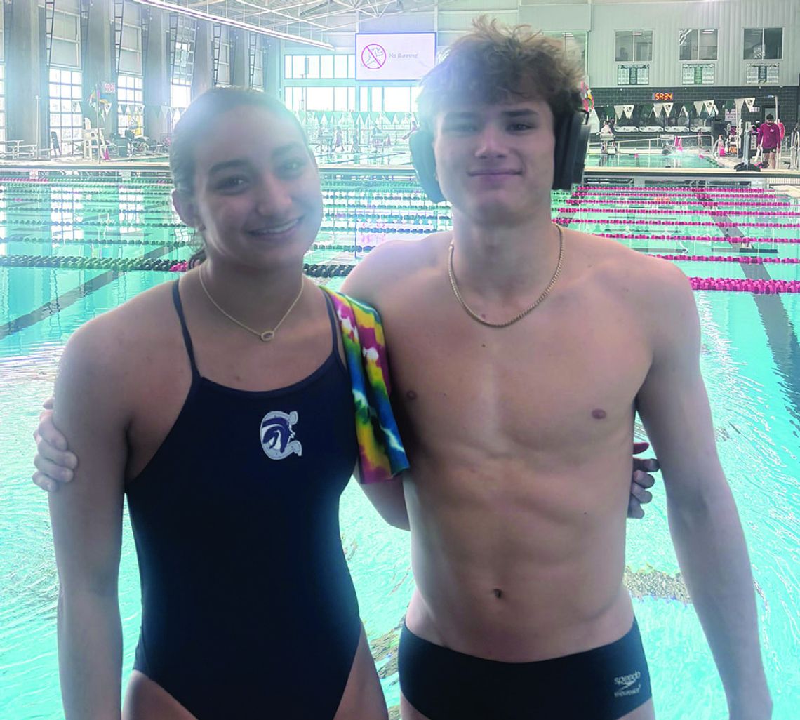 Charger divers medal at district meet Charger divers medal at district meet