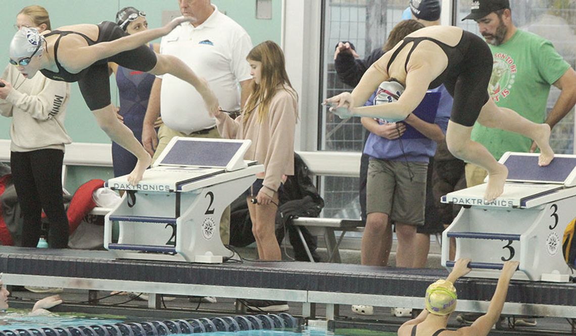 Charger swimmers get in final tune up before district