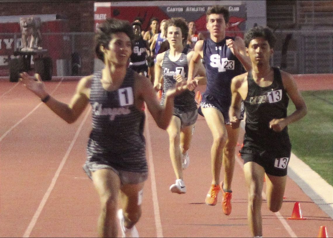 Charger varsity squads both capture second at district track and field meet