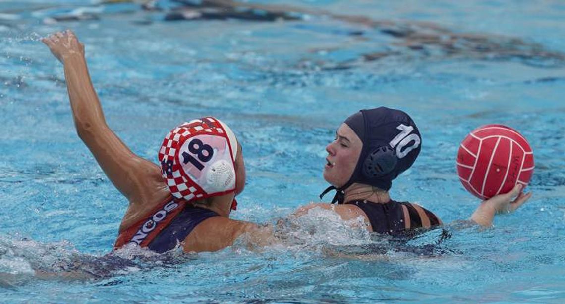 Charger water polo teams in action