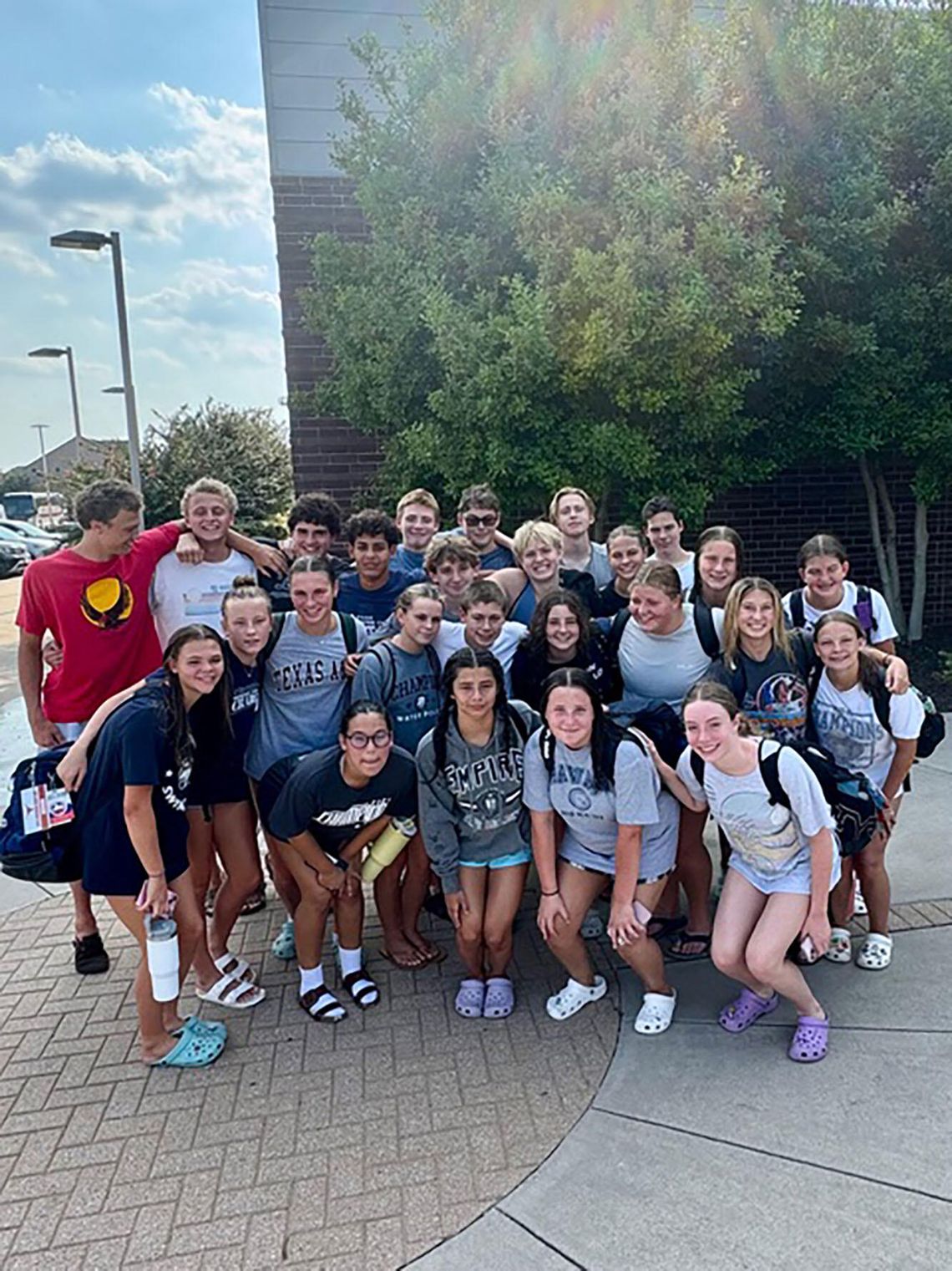 Charger water polo teams play at Texas Cup