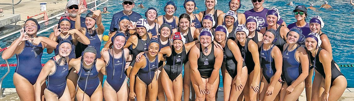 Chargers, Greyhounds play water polo district match