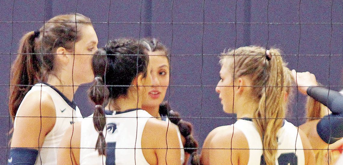 Chargers put away Patriots in straight sets