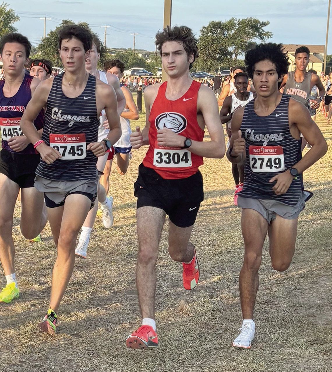 Chargers race at Hays XC Invite