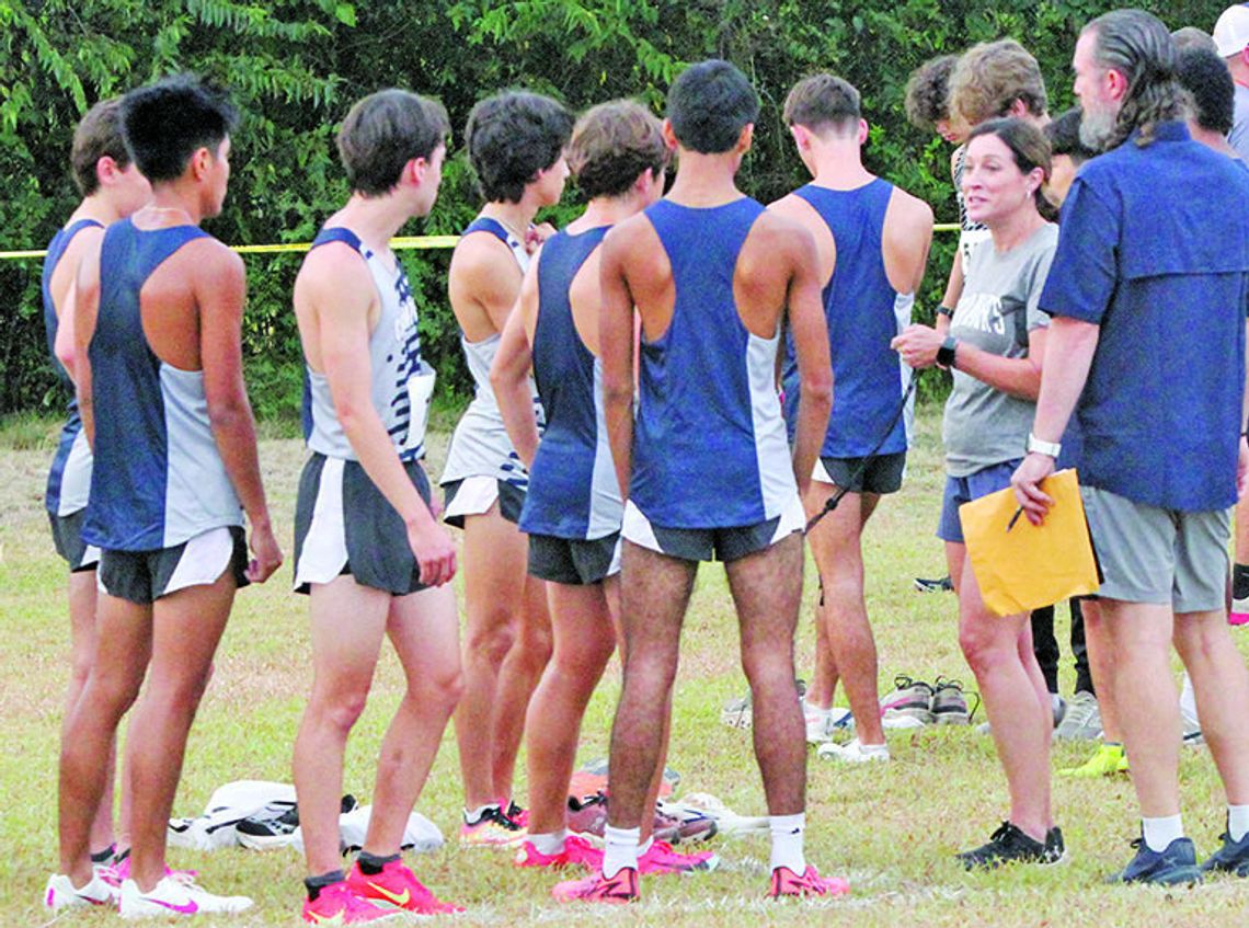 Chargers run at Hays CISD XC Invite