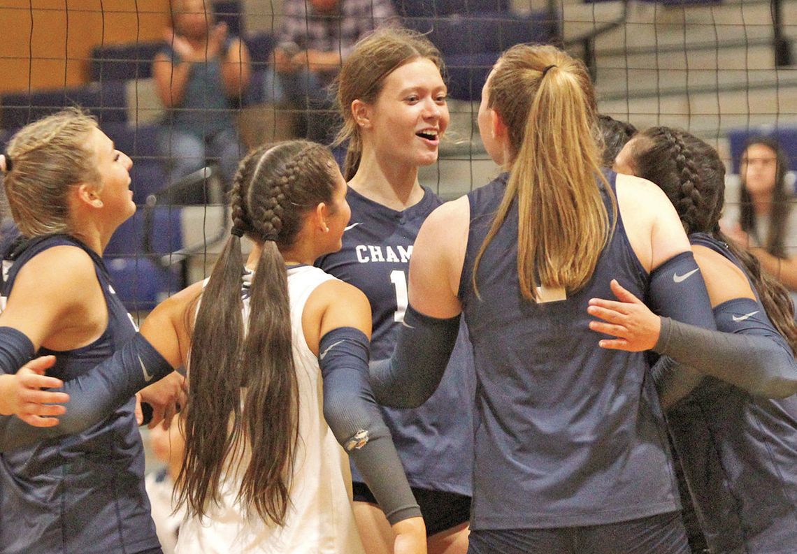 Chargers top Tivy, end up second place in 26-5A volleyball standings