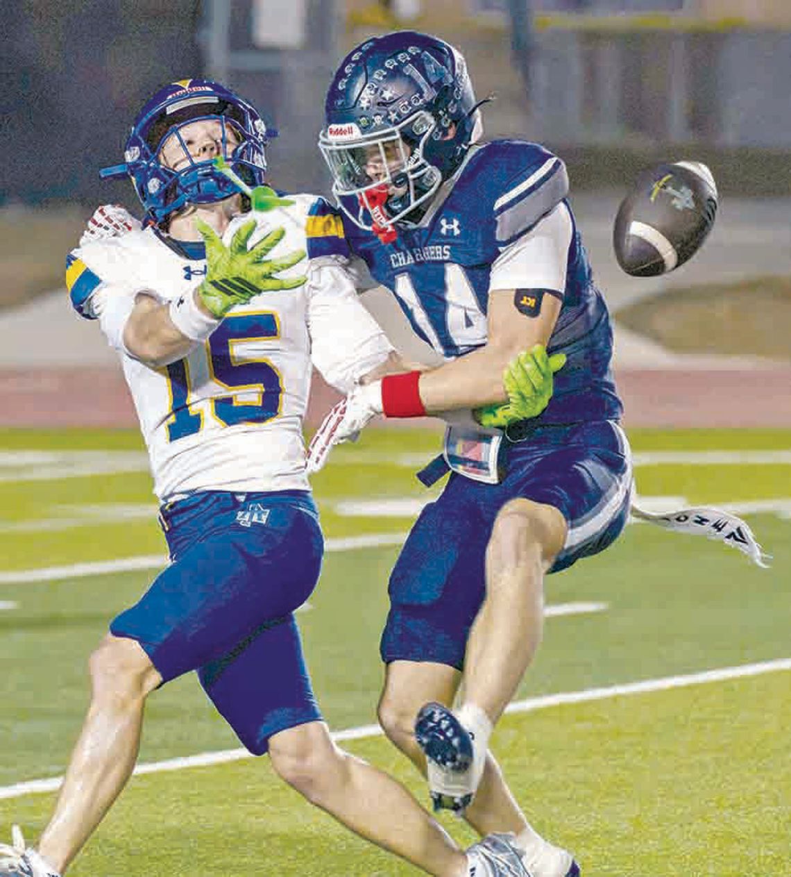 Chargers visit Lockhart as they continue district action