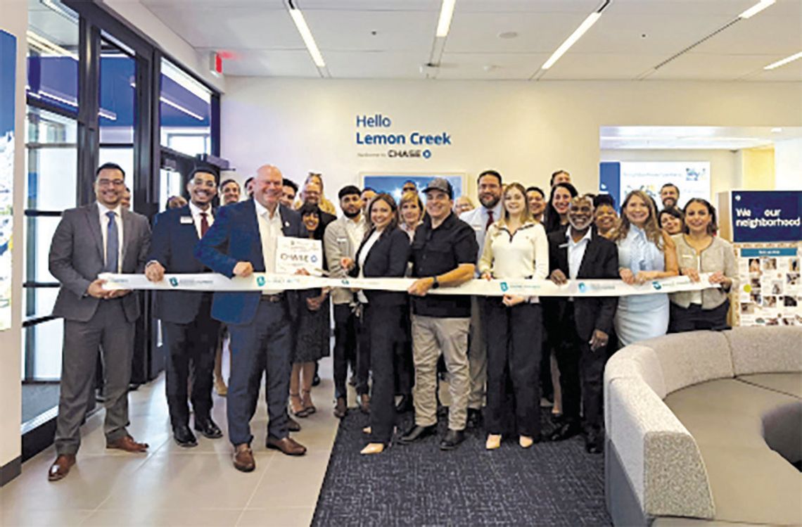 Chase hosts Chamber at Lemon Creek branch Chase hosts Chamber at Lemon Creek branch
