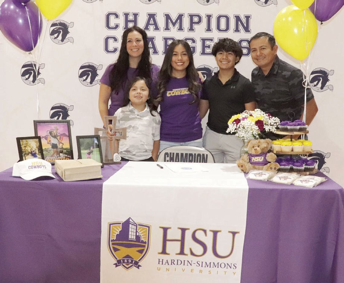 Chavez signs with Hardin-Simmons University