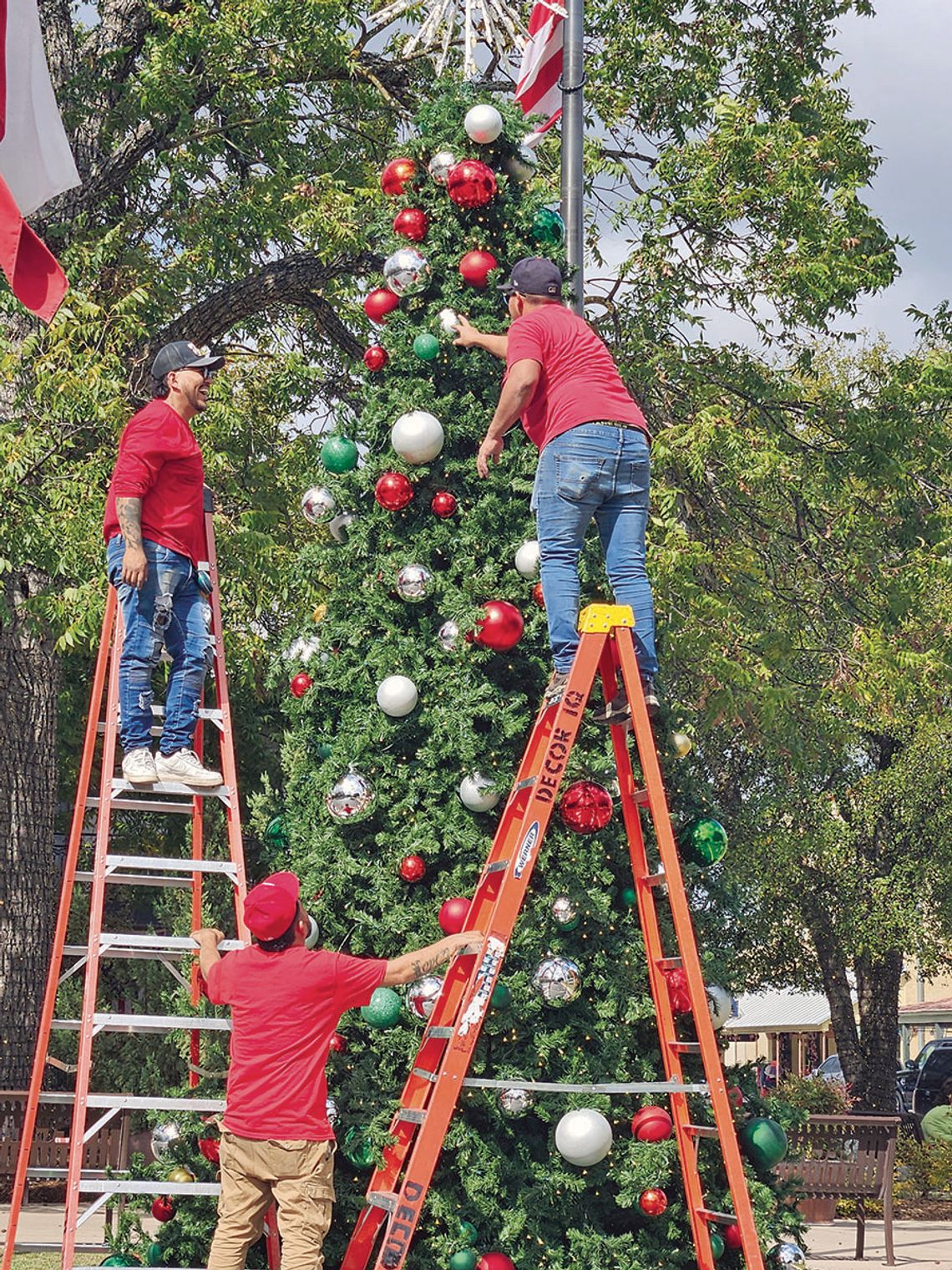 Christmas spirit is going up