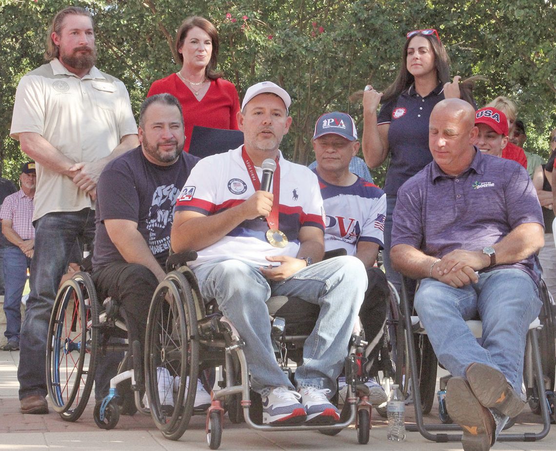 City of Boerne helps Tabansky celebrate gold medal