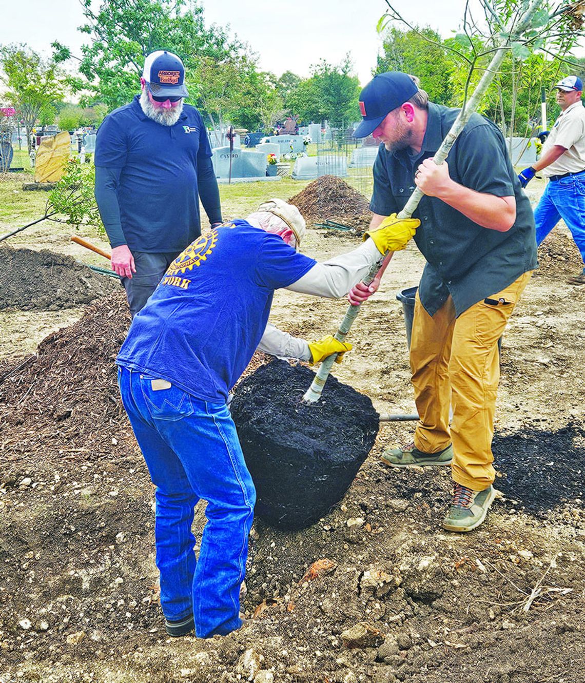 City plants dozen trees on Arbor Day