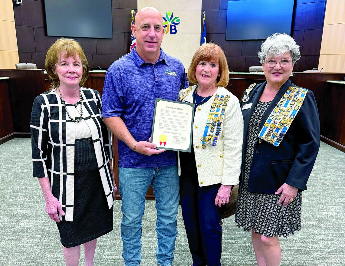 City recognizes Constitution Week