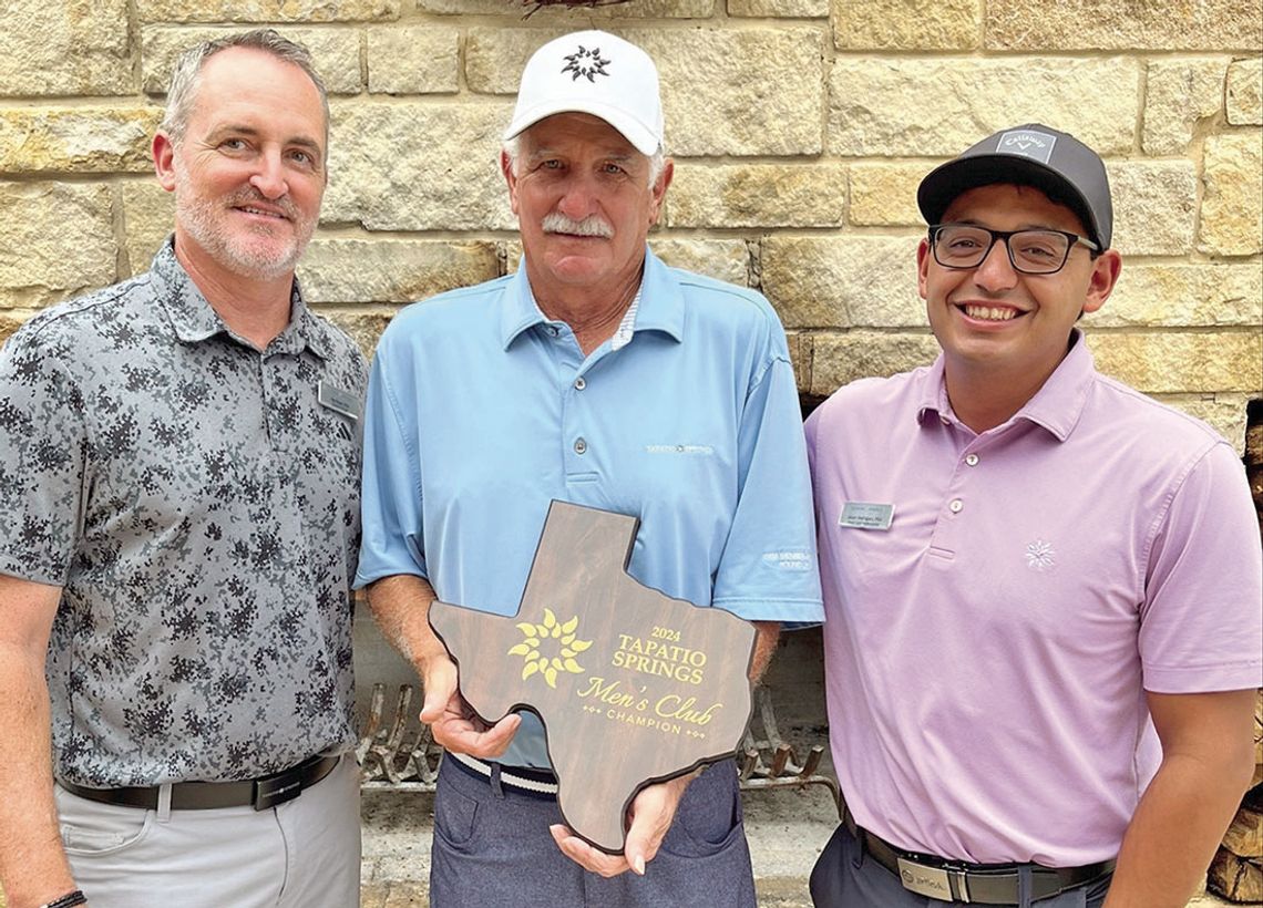 Cohen wins Club Championship at Tapatio Springs Golf Resort