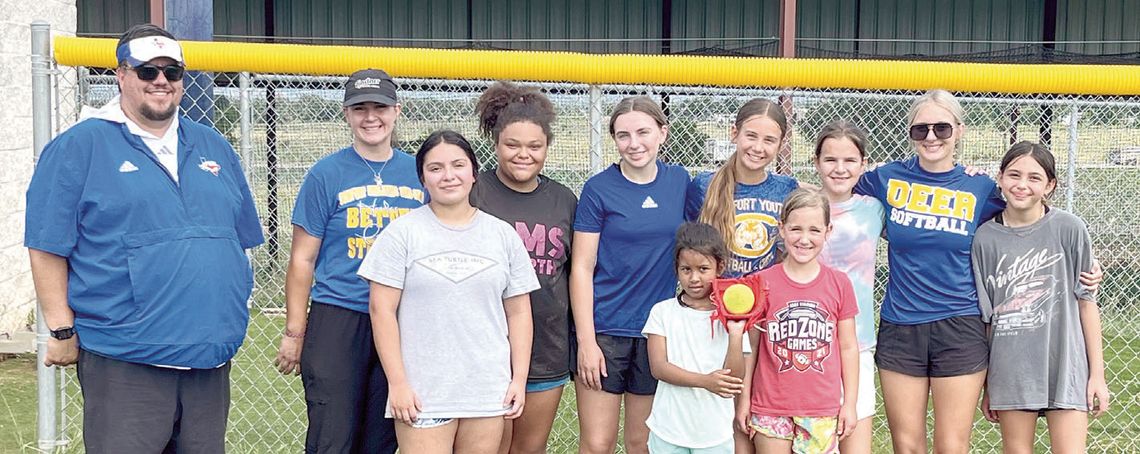 Comfort Deer hold softball camp