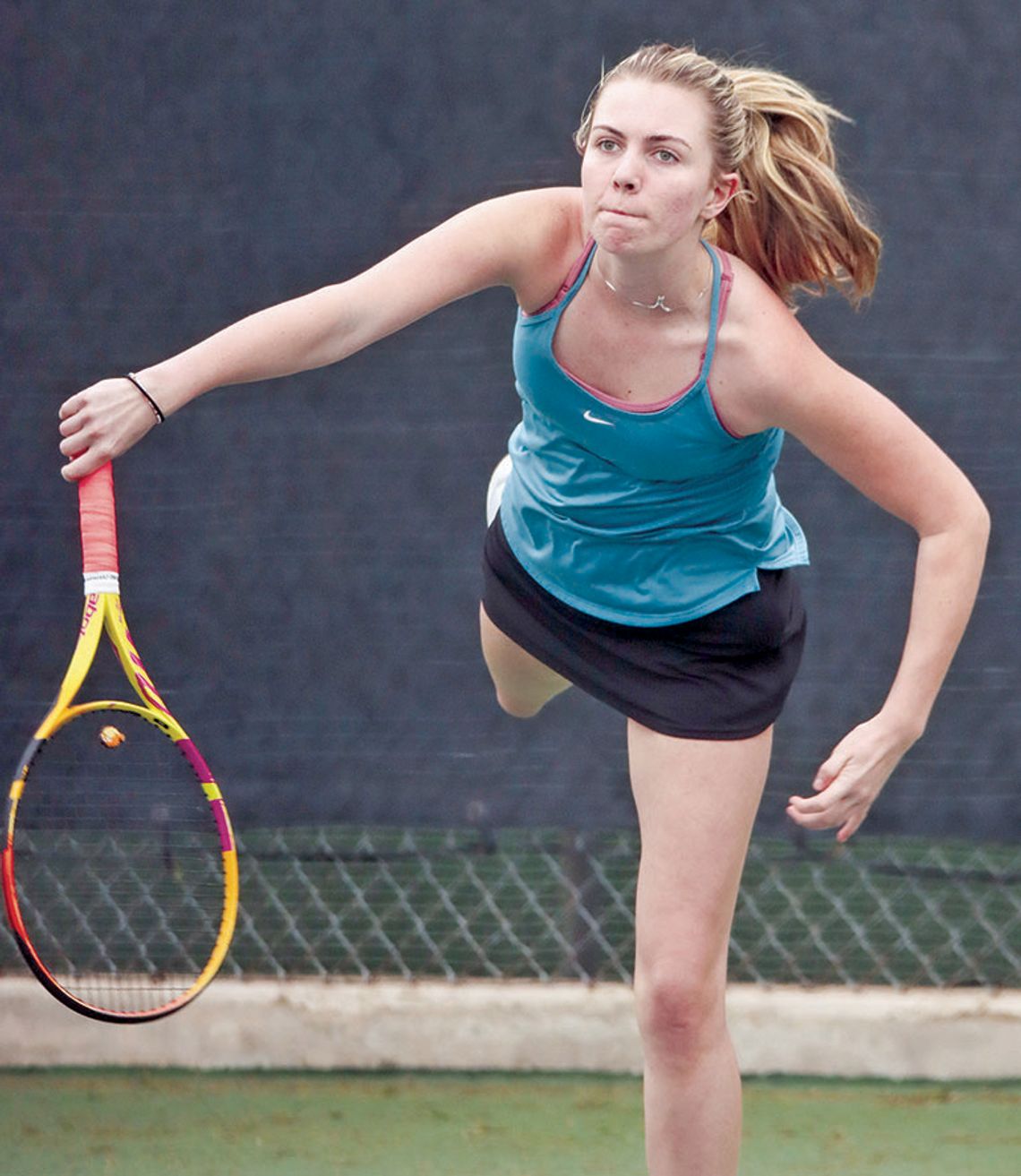 Comfort High’s Holt plays at regional tennis tourney