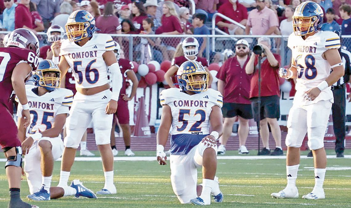 Comfort hosts resurgent Bandera Bulldogs for homecoming Friday