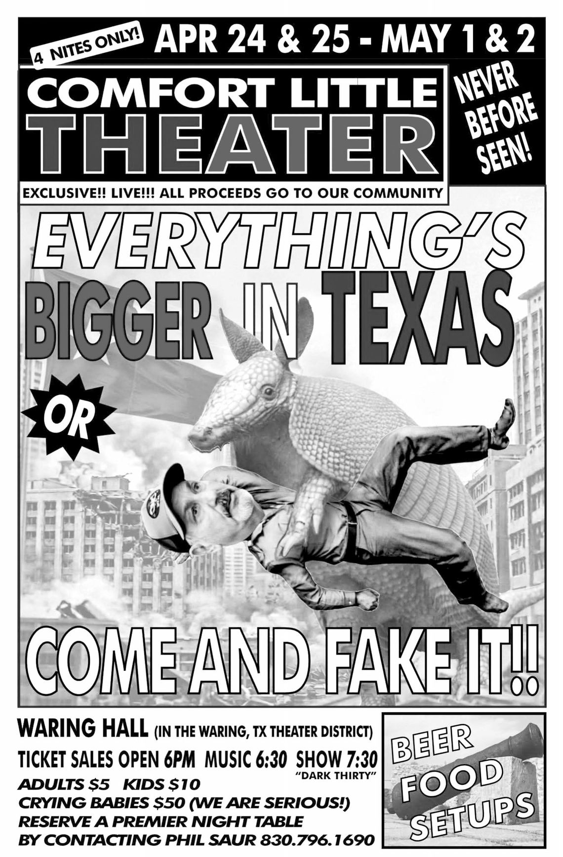 Comfort Little Theater taking stage in Waring