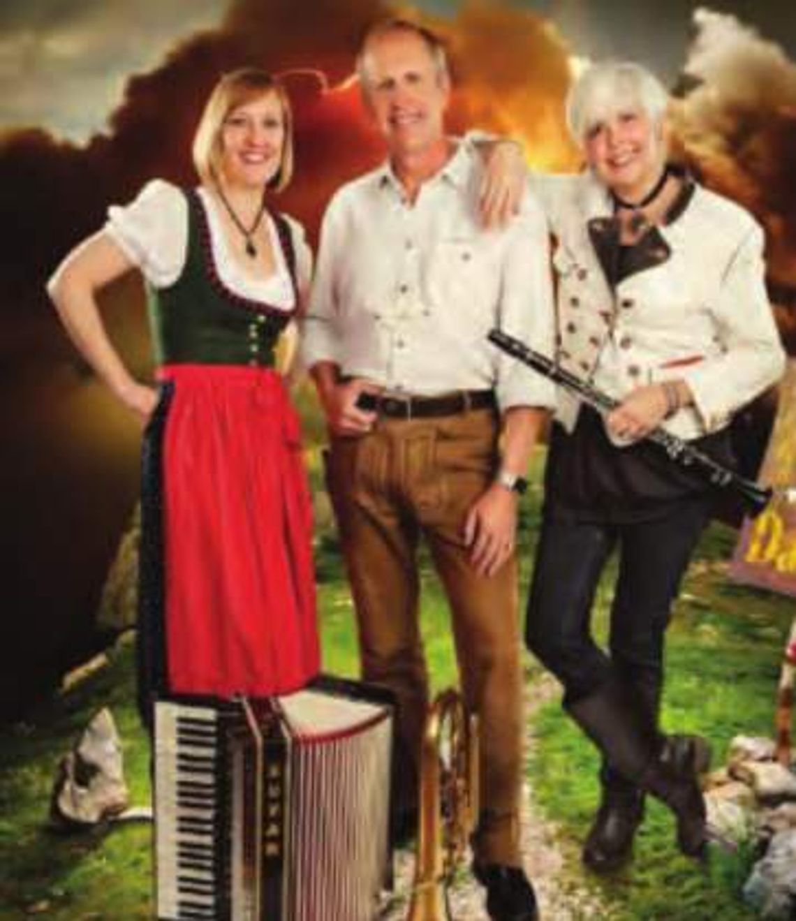 Comfort Music in the Park to Feature the Alpine Folk Music Trio -Yodel Blitz