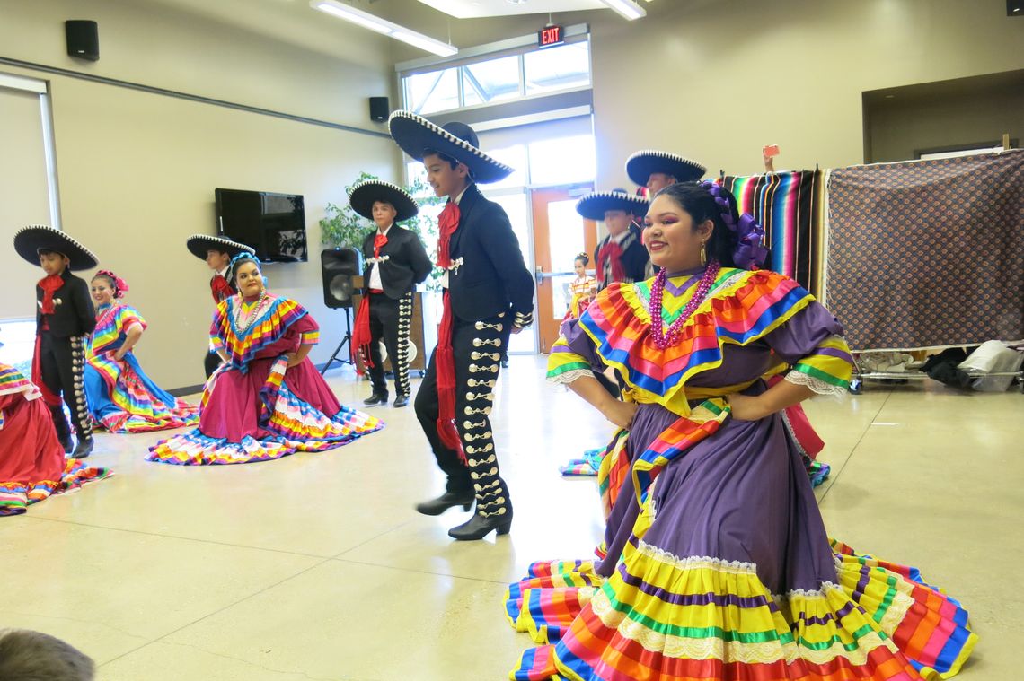 Coming to the library: Easter, folklorico, violets