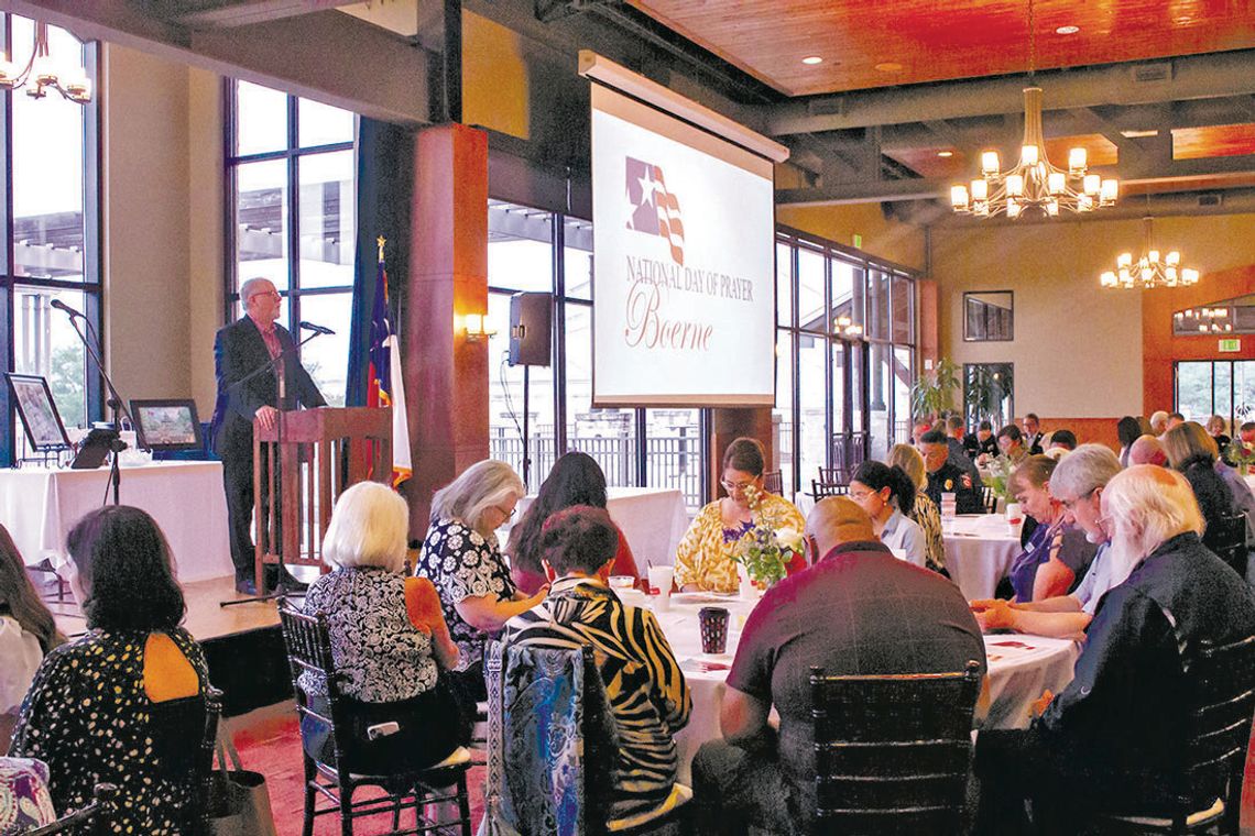Day of Prayer event, breakfast Thursday