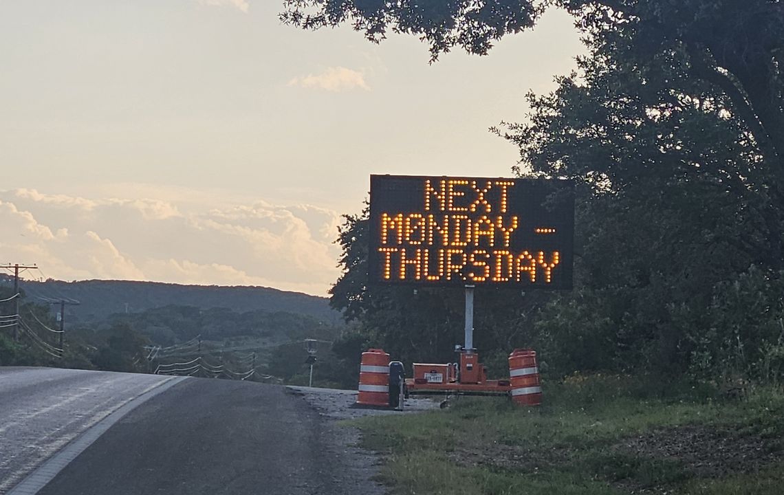 Delays coming to Texas 46 commute